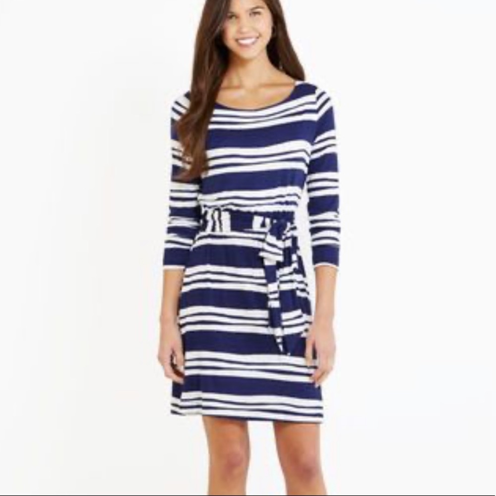 Vineyard vines wavy striped dress